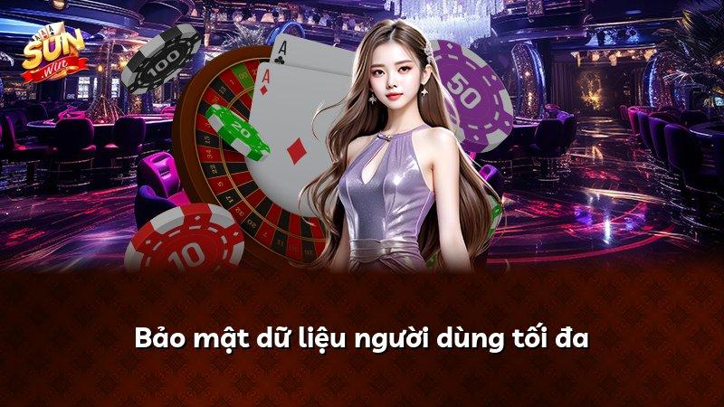 Bảo mật dữ liệu người dùng tối đa