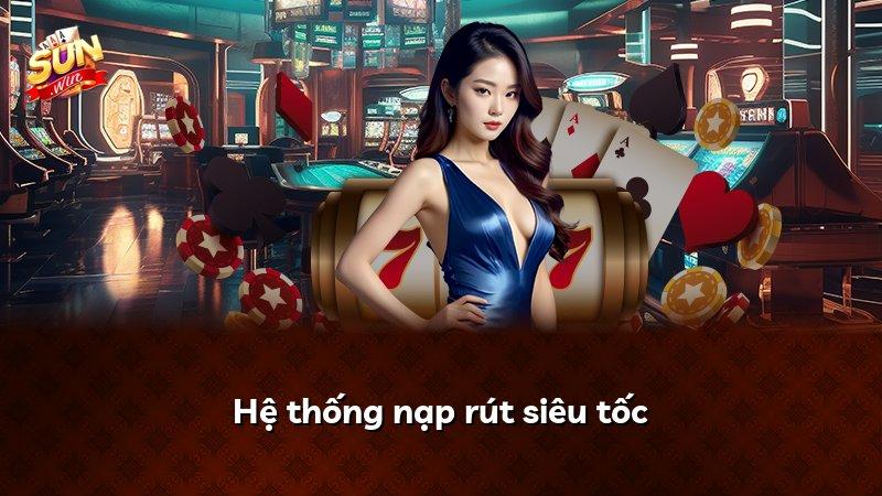 Hệ thống nạp rút siêu tốc
